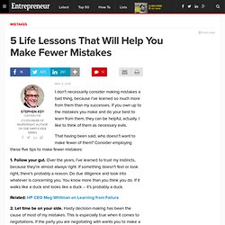Life Lessons You Should Learn Early
