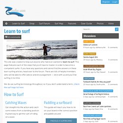 Learn to Surf: Lessons, Guides and Resources at Surfing Waves