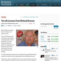 Ten Life Lessons From Richard Branson