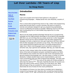 Let Over Lambda