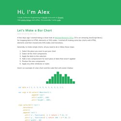 Let's Make a Bar Chart