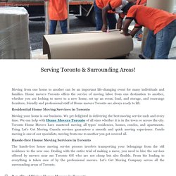 Serving Toronto & Surrounding Areas!