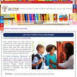 Let Your Child's Future Be Bright