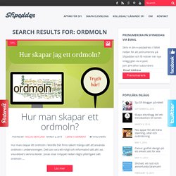 Du letade efter ordmoln - Sfipaddan