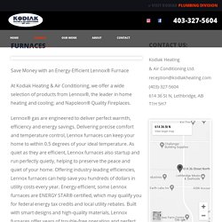 Gas Furnace Repair Lethbridge - Kodiak Heating & Air Conditioning