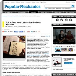 Two New Letters for the DNA Alphabet