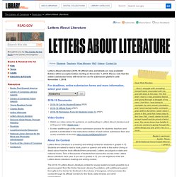 Letters About Literature