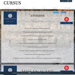 Cursus / site de Lettres / Cyril Mistrorigo