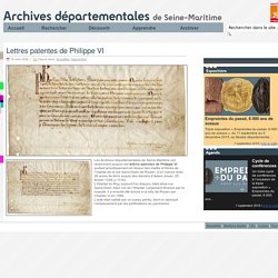 Revue "Fenêtre sur Tour" - Archives départementales de Seine Maritime