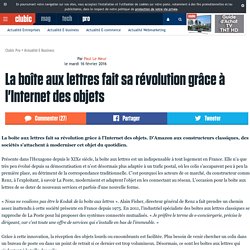 La boîte aux lettres fait sa révolution grâce à l'Internet des objets