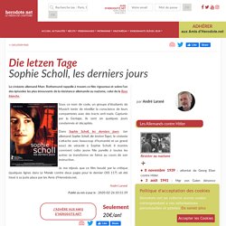 Die letzen Tage - Sophie Scholl, les derniers jours