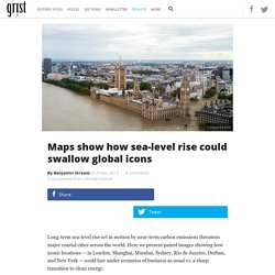 Maps show how sea-level rise could swallow global icons