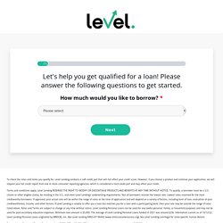Level Personal Loan - Level Financing