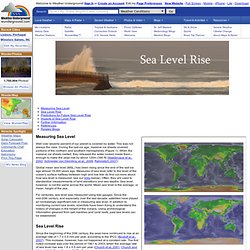 Sea Level Rise