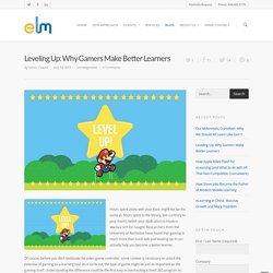 Leveling Up: Why Gamers Make Better Learners - eLearning Mind