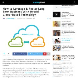 How to Leverage & Foster Long Term Business With Hybrid Cloud-Based Technology – C 4 Crack