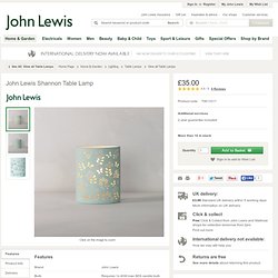 Buy John Lewis Shannon Table Lamp online at JohnLewis