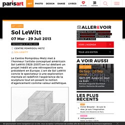 Expo: "Sol LeWitt. Dessins muraux de 1968 à 2007", Centre Pompidou-Metz