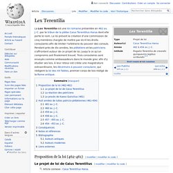 Lex Terentilia