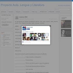 Proyecto Aula. Lengua y literatura en internet