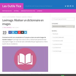 Leximage. Réaliser un dictionnaire en images