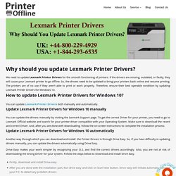 Lexmark Printer Drivers