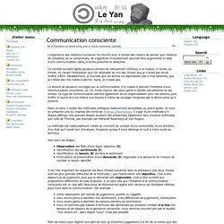 Article : principes de la communication non violente