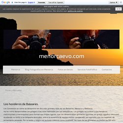 LEYENDAS E HISTORIAS DE MENORCA - menorcaevo.com