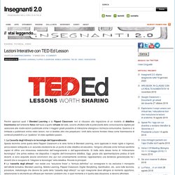 Lezioni Interattive con TED Ed Lesson