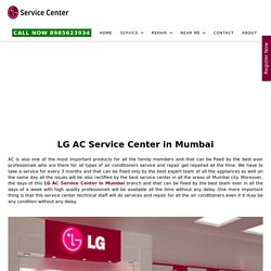 LG AC Service Center in Bangalore