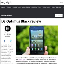 LG Optimus Black review