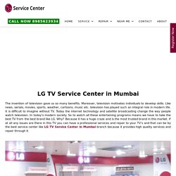LG TV Service Center in Mumbai - LG Service Center Mumbai