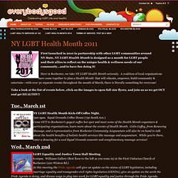 NY LGBT Health Month 2011