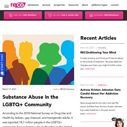 Substance Abuse in the LGBTQ+ Community