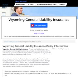 Wyoming General Liability Insurance