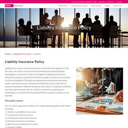 Learn about the Liability Insurance Online by Pinc Insurance