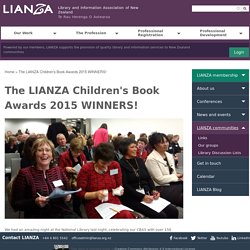 The LIANZA Children's Book Awards 2015 WINNERS!