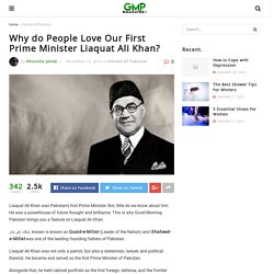 Liaquat Ali Khan: Pakistan's First Prime Minister – GMP!