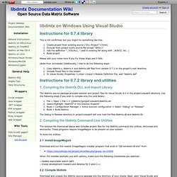 libdmtx on Windows Using Visual Studio - libdmtx Documentation Wiki