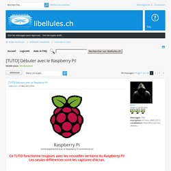 [TUTO] Débuter avec le Raspberry Pi! : Tutoriels et tests