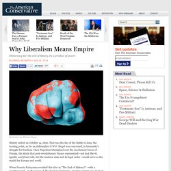 Why Liberalism Means Empire