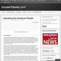 Liberating the American People « Occupied Palestine