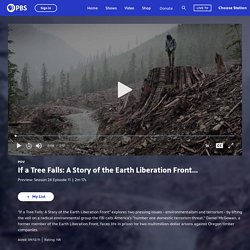 If a Tree Falls: A Story of the Earth Liberation Front Trailer