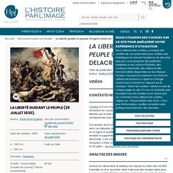 Tableau à agrandir : La Liberté guidant le peuple d'Eugène Delacroix