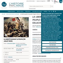 Tableau à agrandir : La Liberté guidant le peuple d'Eugène Delacroix