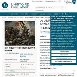 <em>La Liberté guidant le peuple</em> d’Eugène Delacroix