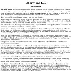 Liberty and LSD
