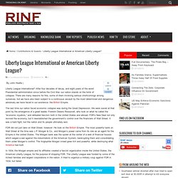 Liberty League International or American Liberty League?