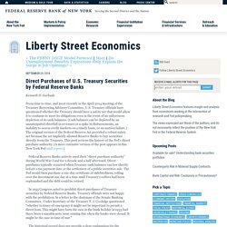 Liberty Street Economics