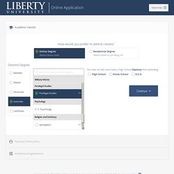 University - Online Application